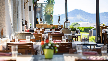 Terrasse Restaurant Berg